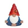 Mainstays Outdoor Meditating Gnome Garden Statuary, Weather-Resistant Zen Decor, 7.75 In L × 4.13 In W × 9 In H