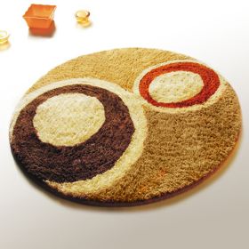 [Marbles] Round Rugs (35.4 by 35.4 inches)