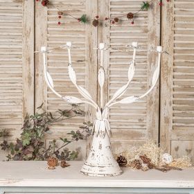 Vintage Metal Candle Holders for Elegant Home Decor, Romantic Wedding Props, and Festive Candelabra Decorations - as Pic