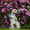 1pc Dinosaur Gnomes Outdoor Garden Decorations, Miniature Dinosaur Gnomes Outdoor Statue For Patio Lawn Yard Decor Housewarming Garden Gift - 5.91inch