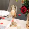 Nordic Style Candle Holder Luxury Candlestick Wedding Table Centerpieces Tealight Pillar Candle Holders Flower Vase Home Decor - Large - China