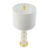 13x13x26" Marble Table Lamp