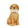 Mainstays Outdoor Labrador With Bone Garden Statuary, Weather-Resistant Dog Decor, 6.625 In L × 5.5 In W × 11.25 In H