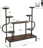 Plant Stand - Brown & Black