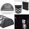Spotlight Solar Wall Light In Lattice Design - Default Title