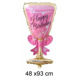 Big Helium Balloon Champagne Goblet Balloon Wedding Birthday Party Decorations Adult Kids Ballons Globos Event Party Supplies (Color: Birthday cup, Ballon Size: Other)